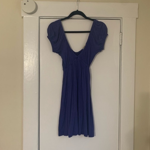 Forever 21 Blue Mini Dress Size Small - Picture 1 of 9